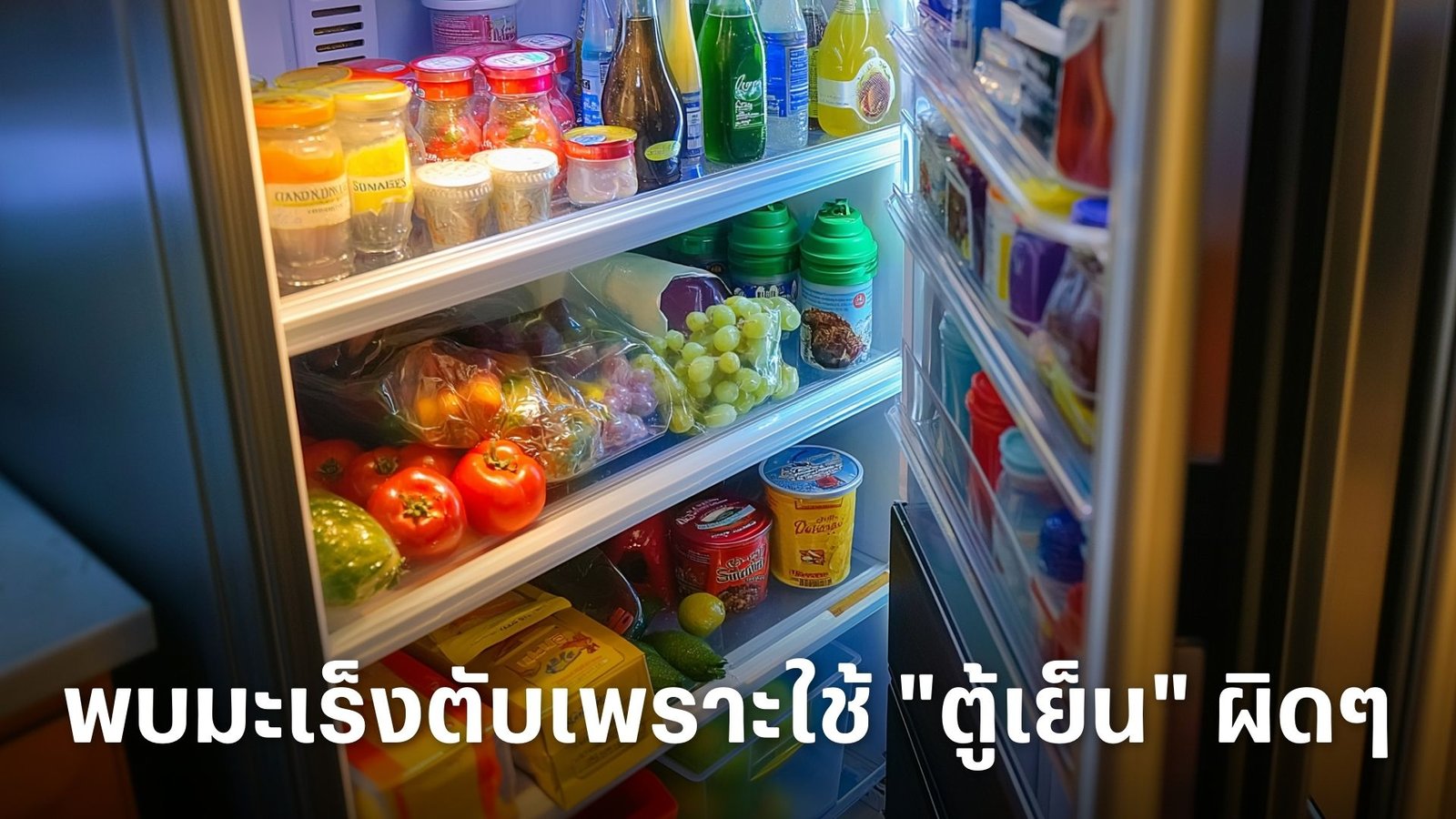 อุทาหรณ์สะเทือนใจ! ชายวัย 40 ตรวจพบมะเร็งตับพร้อมหน้าภรรยาและลูกชาย เพียงเพราะความเข้าใจผิดในการใช้ "ตู้เย็น"